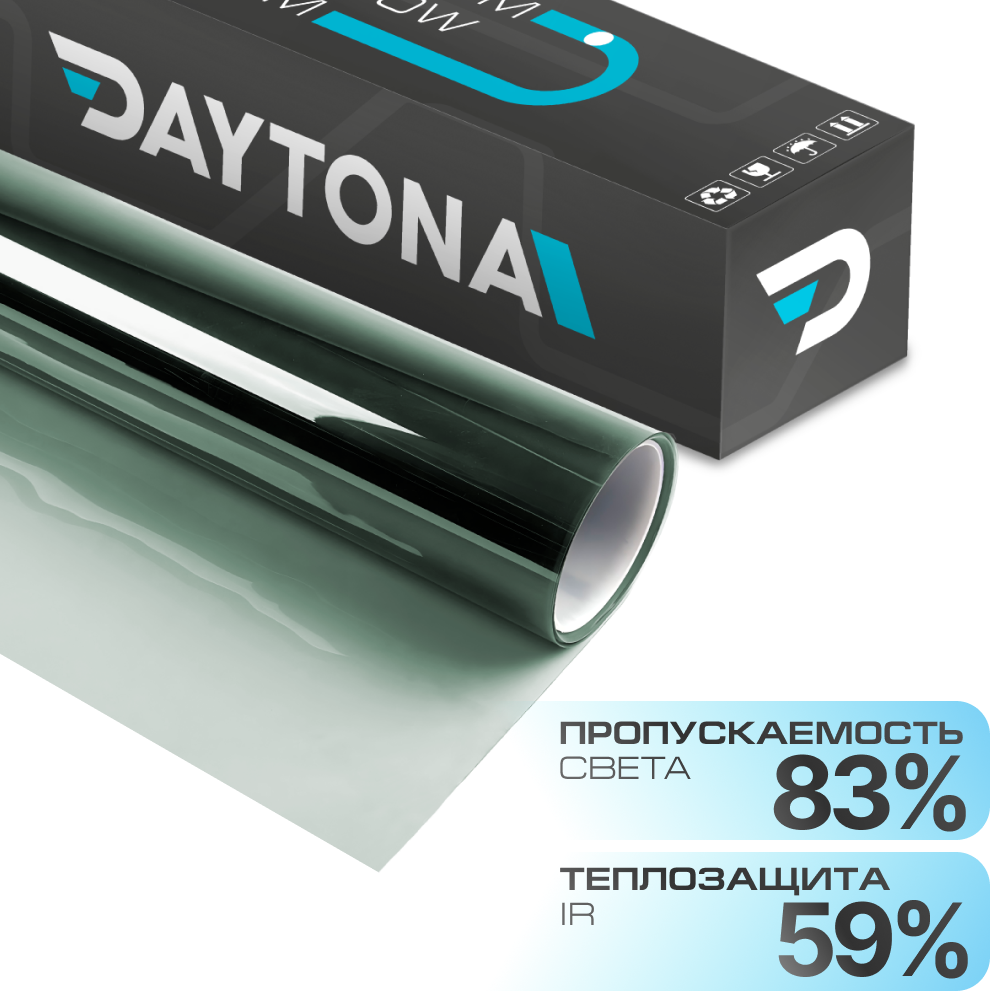 Атермальная тонировка зеленая DAYTONA SAR 83% IR60
