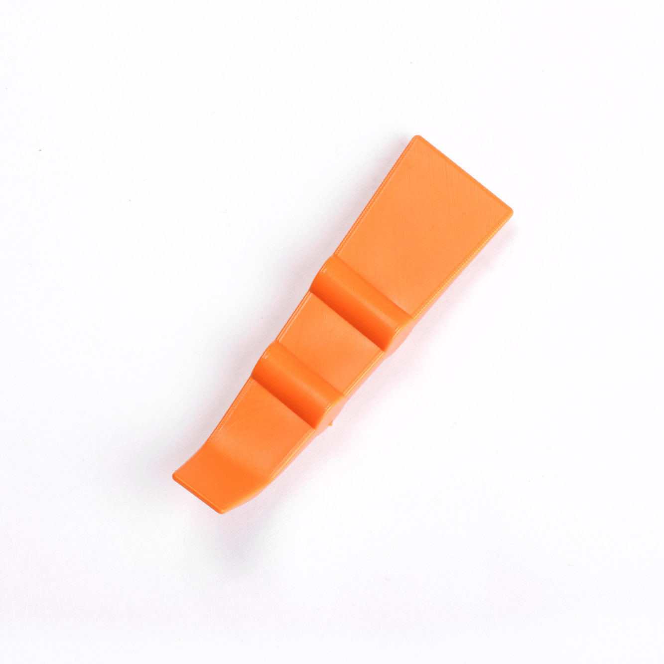 Мини-ракель средней жесткости с углом 45°, оранжевый, 10/20мм