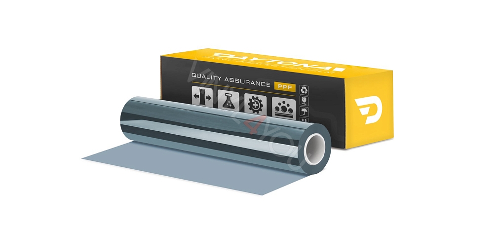 Полиуретан для фар тонирующий DAYTONA S100 Smoke Blue 30 см