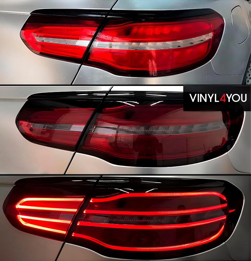 Гибрид для фар тонирующий DAYTONA H100 средне-черный 60 см