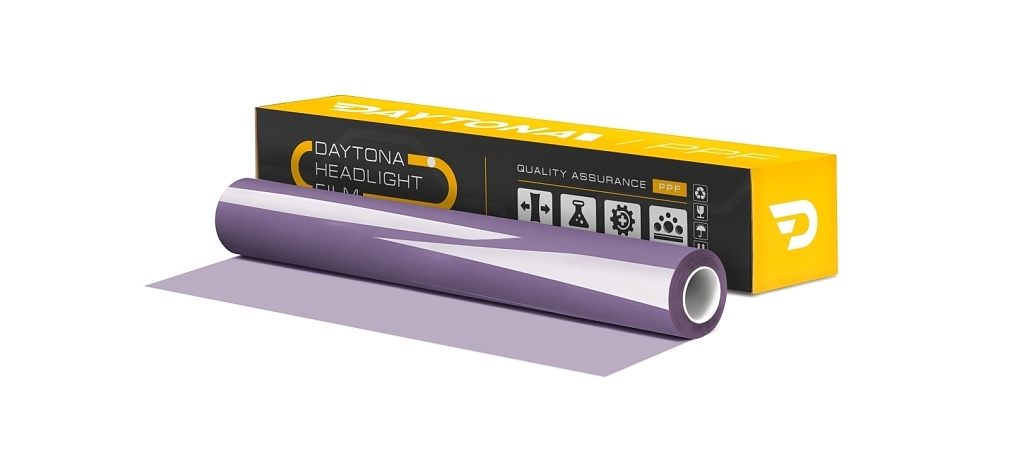 Полиуретан для фар тонирующий  60% DAYTONA S100 светло-фиолетовый 60 см