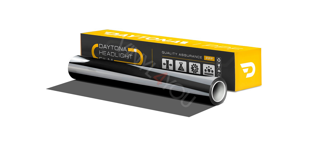 Гибрид для фар тонирующий DAYTONA H100 черный 60 см